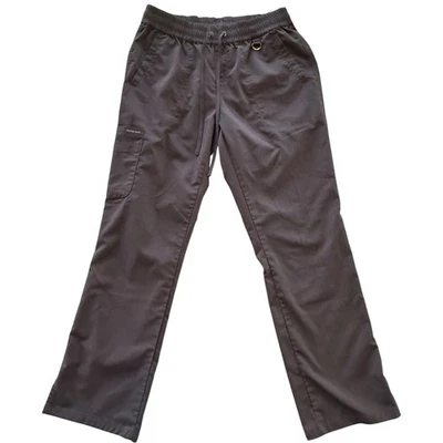 Pantalones Exfoliantes Healing Hands Etiqueta Púrpura M Cintura Elástica Bolsillos Cordón Gris U Foto 1 de 4