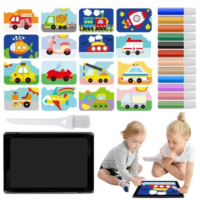 Sand Art Kit Kids Play Sand Set Sand Arts And Crafts Kit Scenic Sand For Kids - image 1 of 4