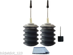 Kit de tinta de recarga negra ND® para Canon PG-240 240XL MG2120 MG3120 MG4120 2x30ml - Imagen 1 de 1