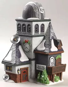 WEATHER AND TIME OBSERVATORY # 56385 RETIRED NORTH POLE DEPT 56 - Picture 1 of 3