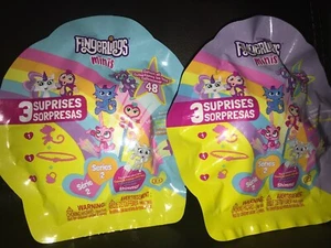 Fingerlings Minis Series 2 Blind Bags 3 Surprises Each Lot OF 2 NEW Easter Gift - Picture 1 of 10