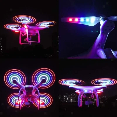4pcs LED Blitz Propeller Night Flying Blade für DJI Phantom 3 Standard Drone - Bild 1 von 4