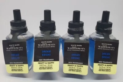 Bath & Body Works set of 4 Dream Bright Wallflowers Berries Orchid Vanilla - Image 1 of 2