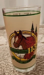 Brand New Condition 113th Kentucky Derby Churchill Downs Glass 1987 - Picture 1 of 5