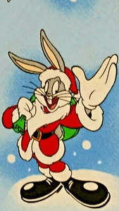 Tela BUGS BUNNY 1yd"xWOF 100% Edredón Algodón Looney Tunes Warner Bros Cranston - Imagen 1 de 8