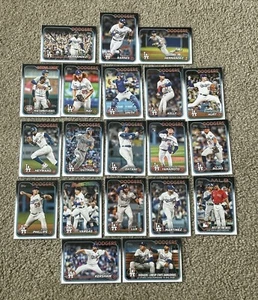 Topps 2023 Series 2 Baseball Los Angeles Dodgers Full Team Set Ohtani Yamamoto - Picture 1 of 1