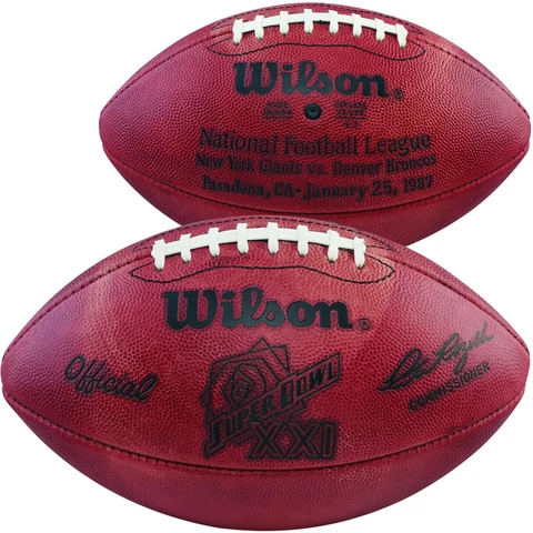 Super Bowl XXI Wilson Official Game Football - Fanatics Cover