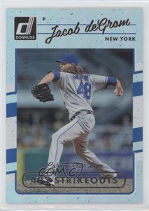 2017 Panini Donruss Stat Line Career /492 Jacob deGrom #124