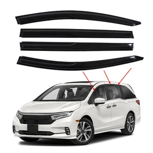 For 2018-2023 Honda Odyssey Window Visors Sun Vent Shade Rain Wind Guards 4pcs - Bild 1 von 17