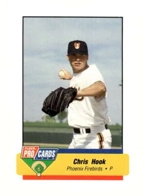 1994 Fleer Pro Cards Phoenix Firebirds #1516 Chris Hook NM-MT BXCP01 - Image 1 of 2