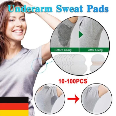 50-150 Stk Einweg Achsel Schweiß Pads Weich Achselpads Schwitzen Schweißflecken - Image 1 of 4