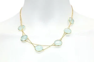 ARGENTO VIVO Gold Long Strand Necklace 133382 - Picture 1 of 2
