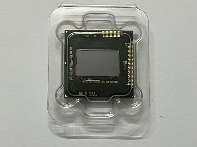 Intel Core i7 720QM CPU 1.6 GHz 6M Quad-Core SLBLY Socket G1 PGA998 Processor - Image 1 of 4