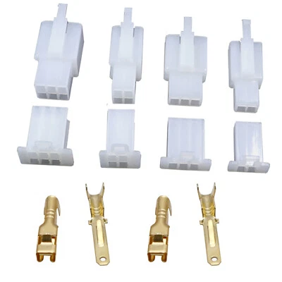 2 3 4 6 9Pin Way 2.8mm Electrical Plug Multi Connector Housing For Car Motorbike - Image 1 of 4