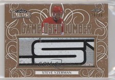 2019-20 Leaf Lumber Kings Game Used Lumber /30 Steve Yzerman #GUL-42 HOF