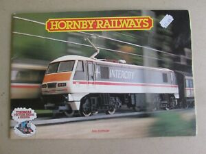 Hornby Railways HO OO 34th Edition 1988 catalog includes Thomas for model trains