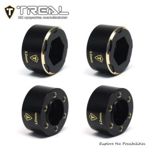 TREAL 2.2 Bujes de Rueda Pesos de Latón Adaptadores de Ampliar Compatible con 1/10 RC Cra... - Imagen 1 de 1
