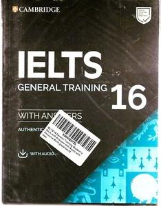 Cambridge IELTS 16 General Training Student's Book with Answers - New Sealed - Bild 1 von 2
