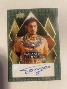 Autógrafo UD Black Panther Wakanda Forever 2024 Tenoch Huerta Mejía como Namor SSP - Imagen 1 de 2