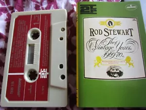 Rod Stewart The Vintage Years 1969-70 Mercury 7599 116 2xLP Tape Cassette Album - Picture 1 of 4