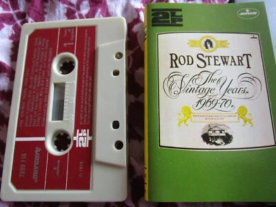 Rod Stewart  The Vintage Years 1969-70 Mercury 7599 116 2xLP Tape Cassette Album - Image 1 of 4