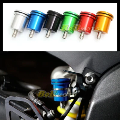 Tanque de depósito de aceite de líquido de frenos trasero CNC para Suzuki GSX-R 600 750 1000 GSX-S1000 Foto 1 de 4
