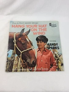 WALT DISNEY Hang Your Hat On The Wind 12" Lp 1969 Disneyland Randy Sparks SEALED - Picture 1 of 4