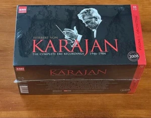 Herbert Von Karajan Complete EMI Recordings Vol 1946-1984 CD Box Set New SEALED - Picture 1 of 8
