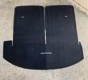Hyundai Santa Fe Cargo Mat Trunk Seat Liner 2013 - 2019 OEM B8012-ADU10 - Bild 1 von 6