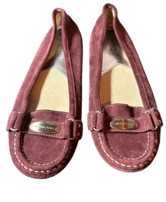 Zapatos para mujer Michael Kors placa driver mocasín sin cordones gamuza planos 7,5 (C) Foto 1 de 3