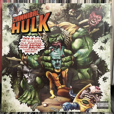 ILL BILL + STU BANGAS - CANNIBAL HULK (VINYL LP) 2019!!  RARE!!  PINK TACO 1/500 - Image 1 of 4