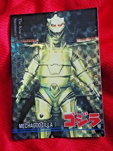 🔥 Tarjeta Godzilla 1995 AMADA MECHAGODZILLA JAPÓN PAPEL DE ALUMINIO ESPECIAL #26 🚚 Reino Unido - Imagen 1 de 2