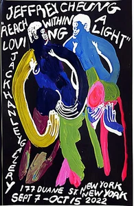 Jeffrey Cheung - Exhibition Poster 2022 at Jack Hanley Gallery NYC - Picture 1 of 1