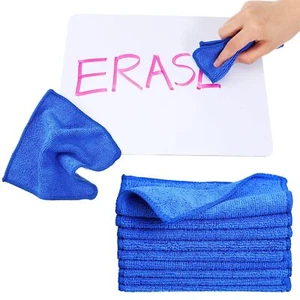 Microfiber Cleaning Cloth 6"x6" Cleaning Rags Reasonable Kitchen Towels Micro... - Picture 1 of 7