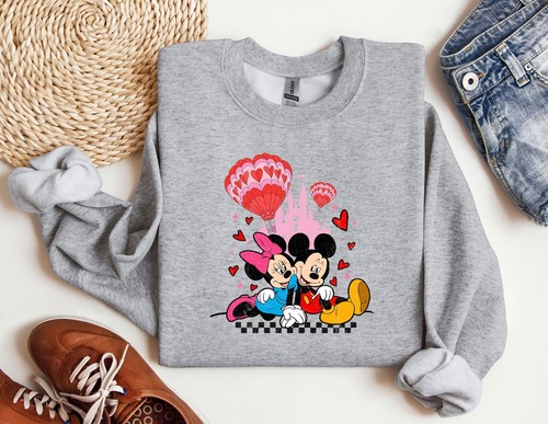Amante di Topolino e Minnie equipaggio San Valentino Disney San Valentino regalo per lei