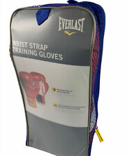 Everlast Boxing Wrist Wrap Training Gloves 12oz Red 1q