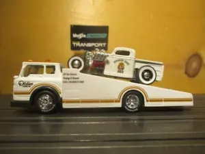 HO 1:64 Metal Body Slot Car Custom Metal Body 2 Slotcars RAMP TRUCK 1936 Chevy P - Picture 1 of 21
