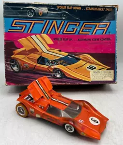 Vintage Classic Industries 1/24 Scale Slot Car Orange Stinger w/ Box - Tested - Picture 1 of 23