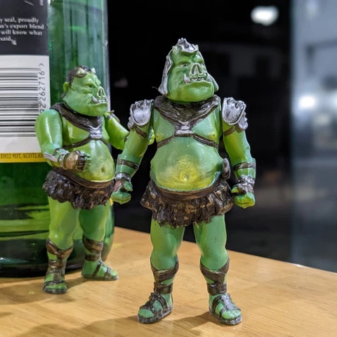 2x GAMORREAN GUARDS for 6 IN Figure DIORAMA (Painted) Cover