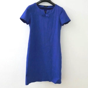 Leinen- Etuikleid Gr. 34 °1.2.3. Paris° Sommerkleid blau wenig getragen Kleid - Bild 1 von 6