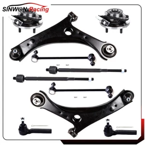 10Pcs For 08-16 Chrysler Town & Country Front Control Arm Ball Joint Tie Rod End - Picture 1 of 15
