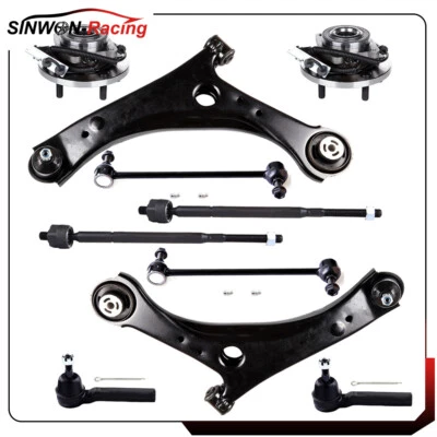 10Pcs For 08-16 Chrysler Town & Country Front Control Arm Ball Joint Tie Rod End - Image 1 of 4