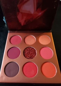Paleta de sombras de ojos DoColor 5D pestañas y piedras preciosas rojas paquete de maquillaje dramático - Imagen 1 de 8