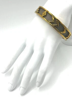 BRAZALETE HOUSE OF HARLOW 1960 COLOR ORO AZTECA/CAQUI Foto 1 de 3