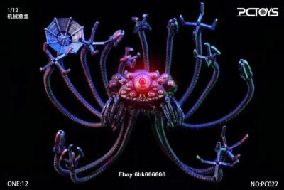 PCTOYS PC027 1/12 The Matrix Pulpo Mecánico Movible Iluminado En Stock Foto 1 de 4