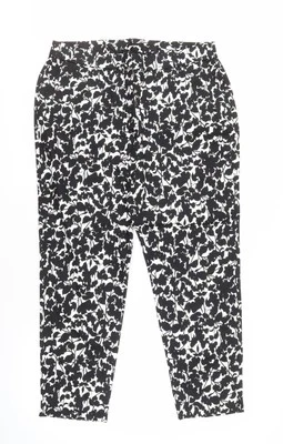David Emanuel Women's Floral Ankle Trousers Size 14 - Image 1 of 4
