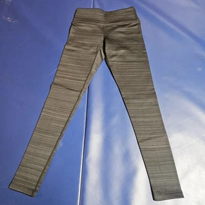 90 Degree by Reflex Leggings Womens XS Black Gray High Rise Yoga Pants Pocket - Bild 1 von 10