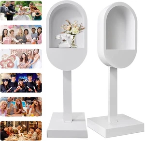 Audio Guest Book Phone Booth Stand Telephone Booth for Wedding Birthdays Party - Picture 1 of 12