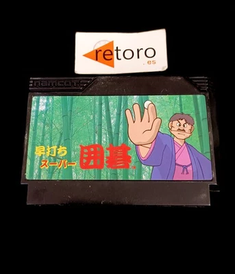 GO HAYAUCHI SUPER IGO Cartridge NES famicom JAP Hudson Soft - Imagen 1 de 2