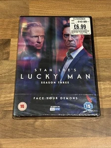 Stan Lee's Lucky Man: Season 3 - Dvd (2018, 3 Disc) James Nesbitt - U.k ⭐️NEW⭐️ - Imagen 1 de 2